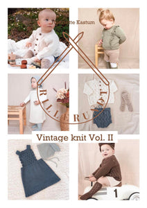 #2Vol Vintage knit digital booklet pdf version